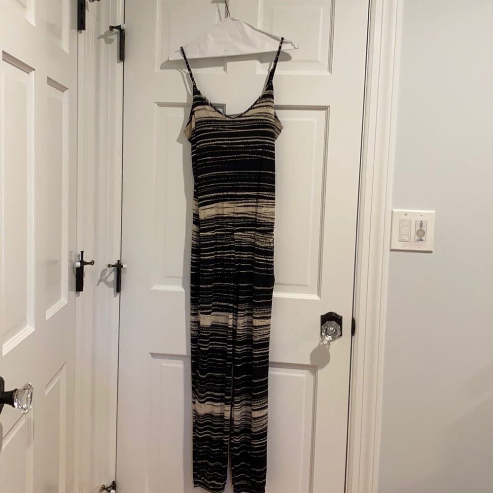 Strip jumpsuit
